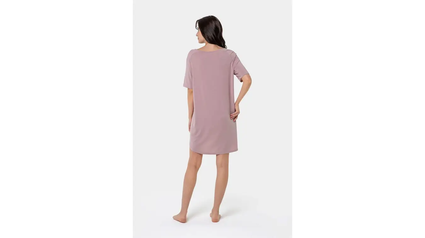 Платье женское Stay Cool, цвет пыльно-розовый Askona фото - 6 - большое изображение
